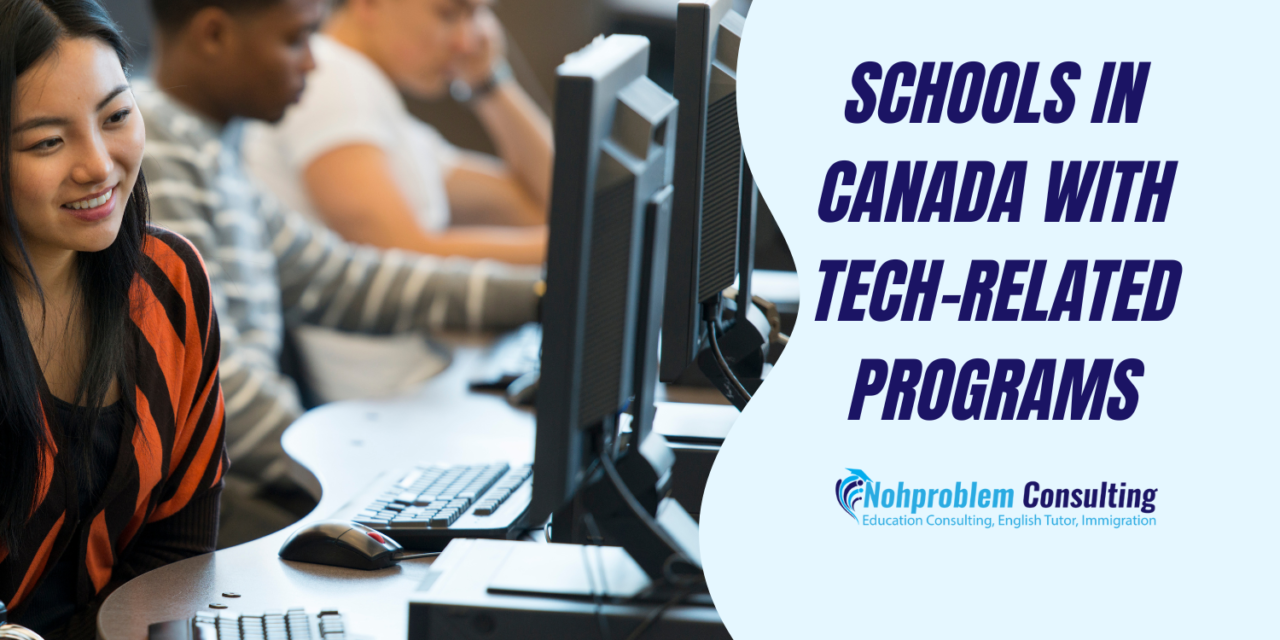 Schools in Canada with Tech-Related Programs for International Students